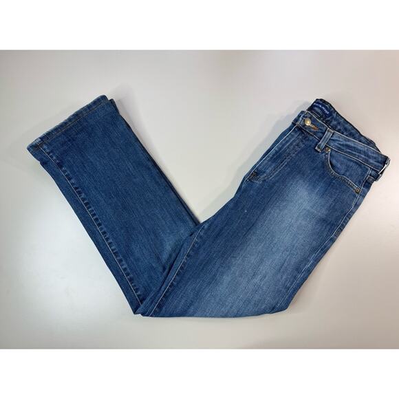 Boston Proper Denim - Vintage Boston Proper Straight Leg Denim Jeans 8 Dark Wash Y2K Classic High Rise